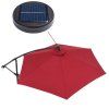 7739 25 led slnecnik mali 330 cm cerveny solarny panel