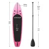 Paddleboard cu accesorii - marimi roz