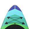 Paddleboard cu accesorii - cu design colorat