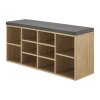 Banca pantofi 104x30x48 cm - latura naturala