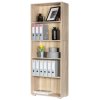 Bibliotecă 190 cm - 5 compartimente 33103