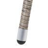26882 8 rattan asztal 80 cm kremszinu lab