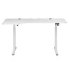 Birou de birou 160x75 cm - alb din fata