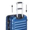 Kit Valiză Rom Travel - Stâlp Telescopic Albastru