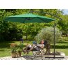 Umbrela de soare de gradina Alu Ø330cm - utilizare verde