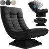 Scaun de lounge - negru