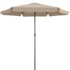 Umbrelă de soare de grădină Maui Ø330cm - taupe