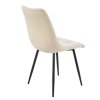 Set 2 scaune de sufragerie Blanca - bej din spate