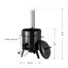 28133 4 vizforralo keszlet 17l meretek