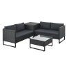 Set rattan Santorini - negru produs