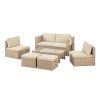 28463 rattan osszetetel salou krem