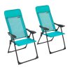 Set 2 scaune de camping Torri - turcoaz