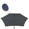 Umbrela de soare LED Florida Ø300 cm - solar antracit