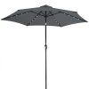 28934 led napernyo florida 300 cm antracit