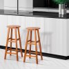 Set de 2 scaune de bar din lemn de agat utilizare