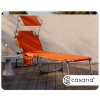 Șezlong de grădină Ibiza - utilizare portocalie