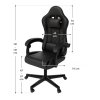 Scaun de birou HyperSeat - dimensiuni negre