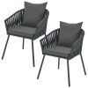 29981 13005 kovove kresla 2 ks antracit