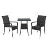 13107 5 ratanovy stvorcovy stol yoro 60 cm cierny