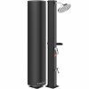 13134 1 zahradna solarna sprcha 60 l cierna