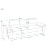 ZEUS sofa wymiary