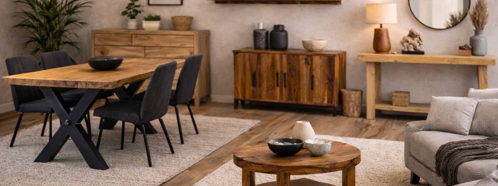 Jak sladit dekor dřeva v celém bytě.