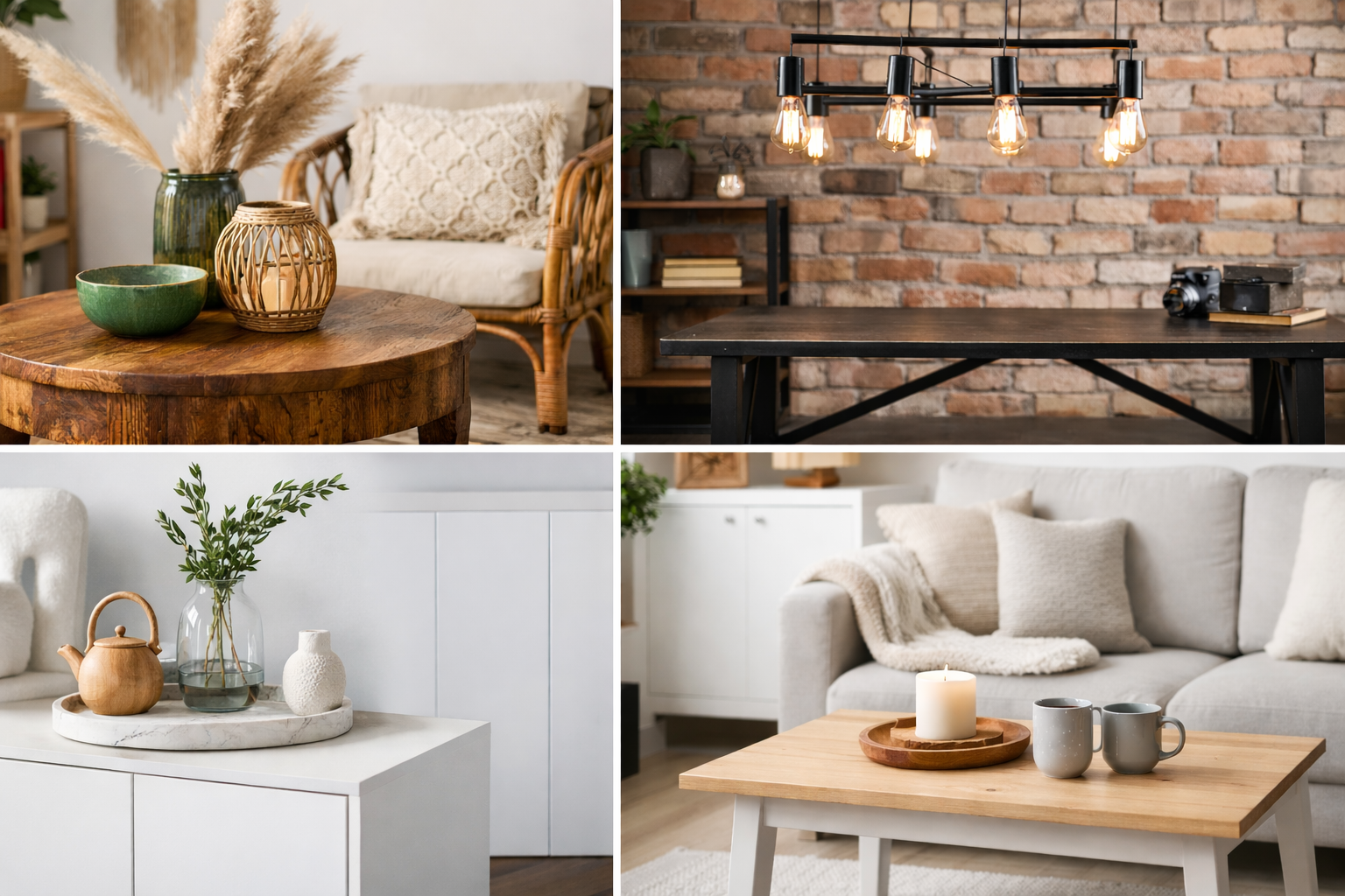 Jak vybrat styl nábytku: boho, industriální, moderní nebo skandinávský?