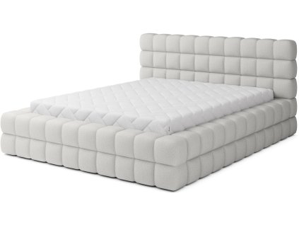 Postel Dizzle (Textilie Royal 01, Barva Bílý, Rozměr 140x200)
