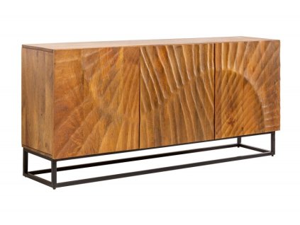 2769 8 designova 3d masivni komoda hneda sirius