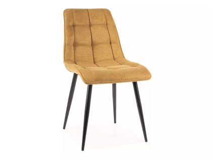 sametová jídelní židle fishing 4 – černá do jídelny