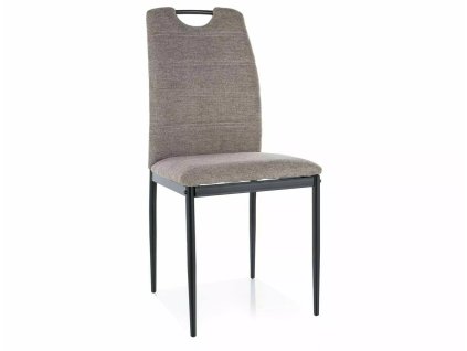 sametová jídelní židle ashenvale 6 – černá do jídelny