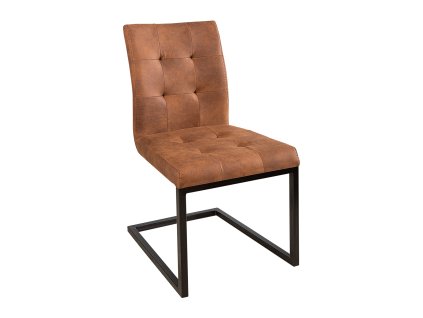 Jídelní židle Cressa Slim – hnědá – hlavní pohled