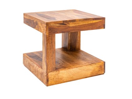 konferenční stolek masivní dřevo přírodní