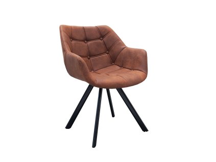 Jídelní židle Nordia Bold – hnědá – hlavní pohled