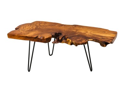 konferenční stolek masivní dřevo přírodní