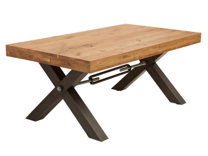 konferenční stolek masivní dřevo přírodní