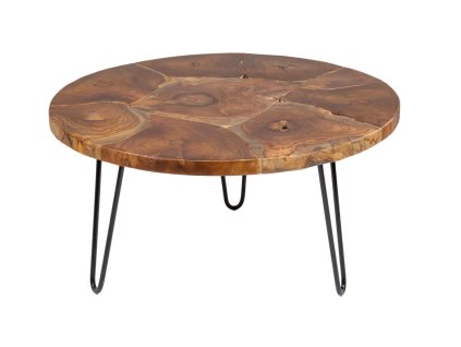 konferenční stolek masivní dřevo přírodní