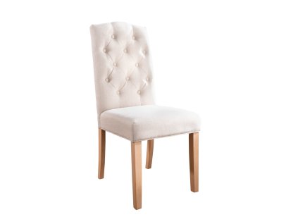 Jídelní židle Rondo Pro – béžová – hlavní pohled