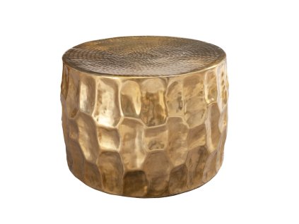 konferenční stolek hliník zlatá