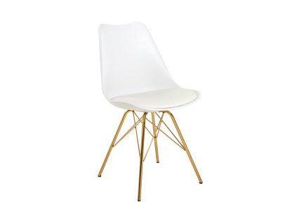 Jídelní židle Havre Loft – bílá – hlavní pohled