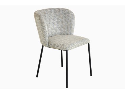 Jídelní židle Dalia Ease – modrá – hlavní pohled