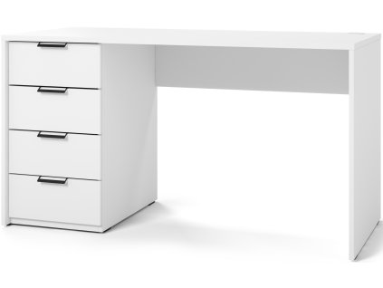 Barold Bílý psací stůl 140 - DE-BAR-LT-W-140