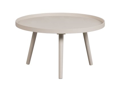 Doplněk Odkládací stolek MESA L – pískový, Ø 60 cm
