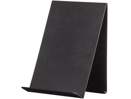 Doplněk Stojan na knihy BROOK – kovový, černý