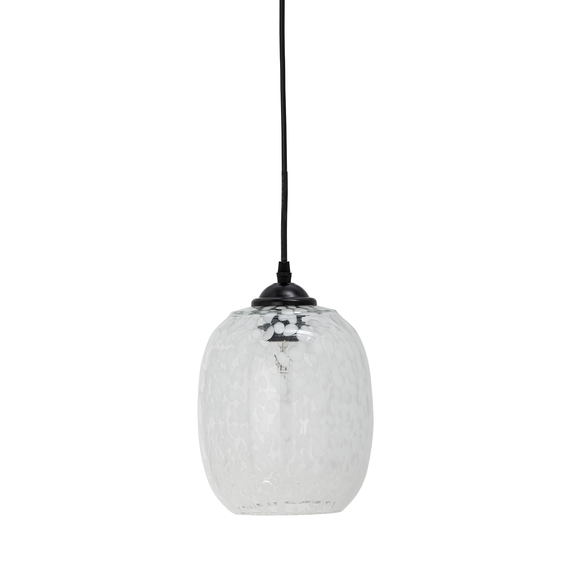 BLOOMINGVILLE Závěsná lampa Gisele skleněná