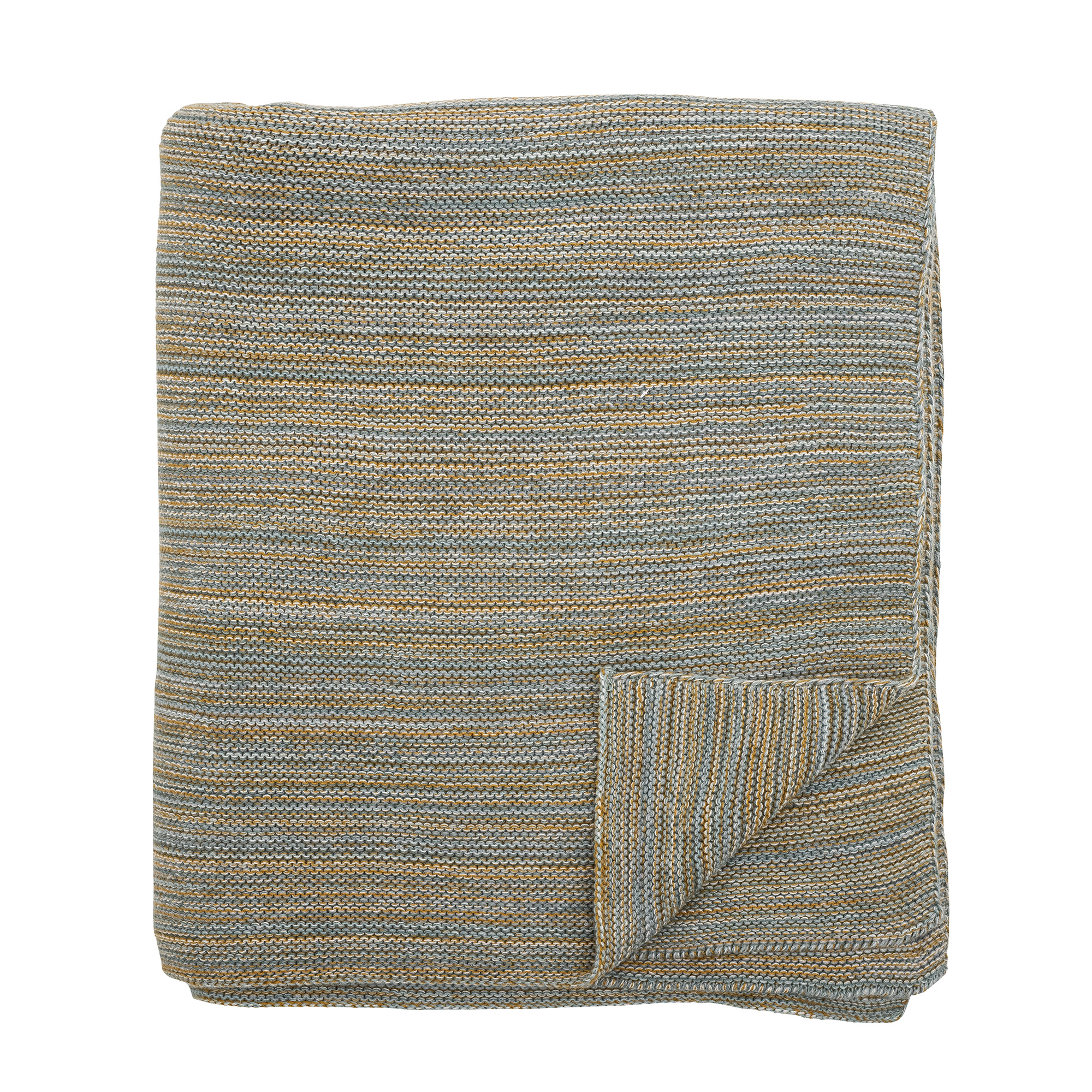 CREATIVE COLLECTION Přehoz modrý Methill Throw bavlněný 150x125cm