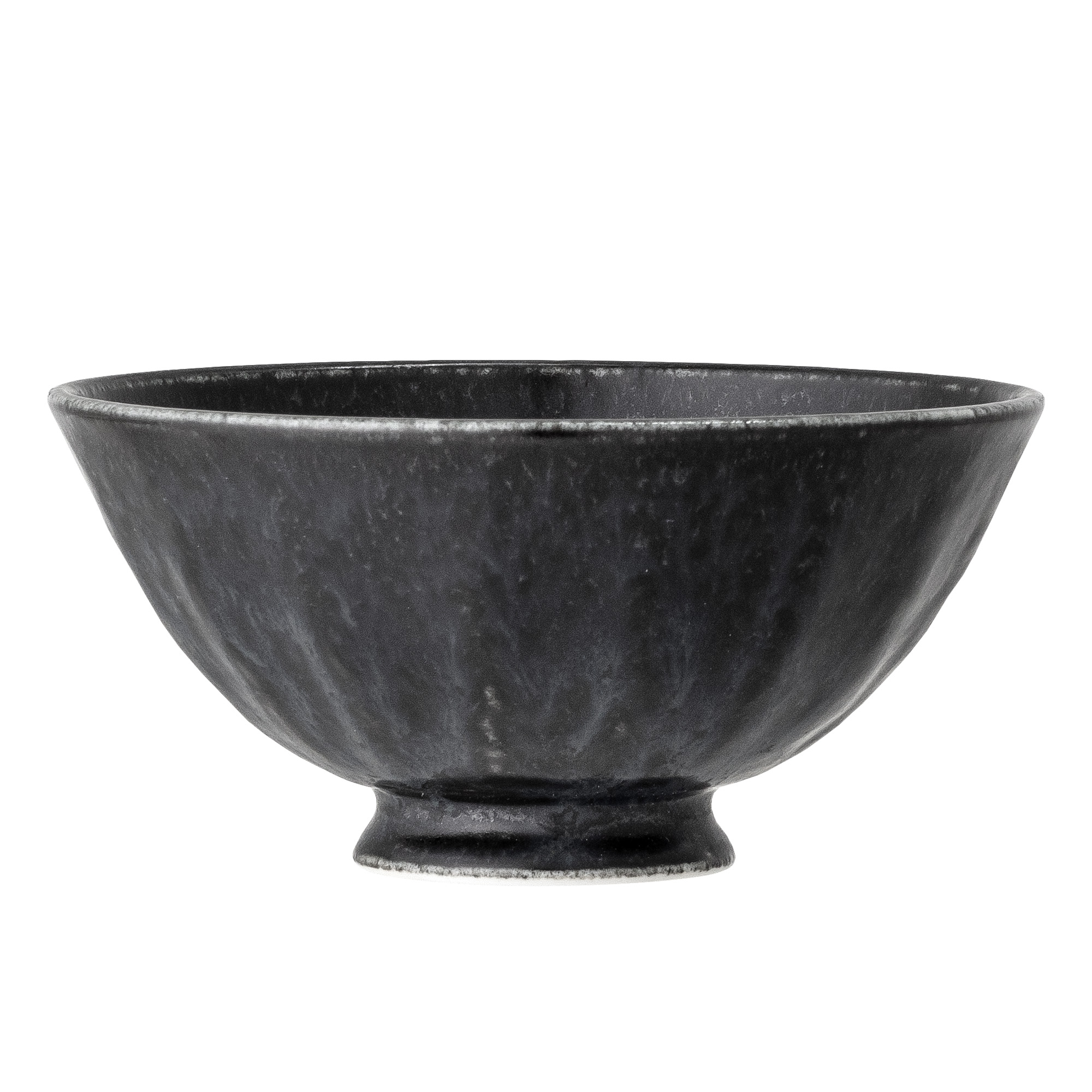 BLOOMINGVILLE Černá mísa Yoko z porcelánu