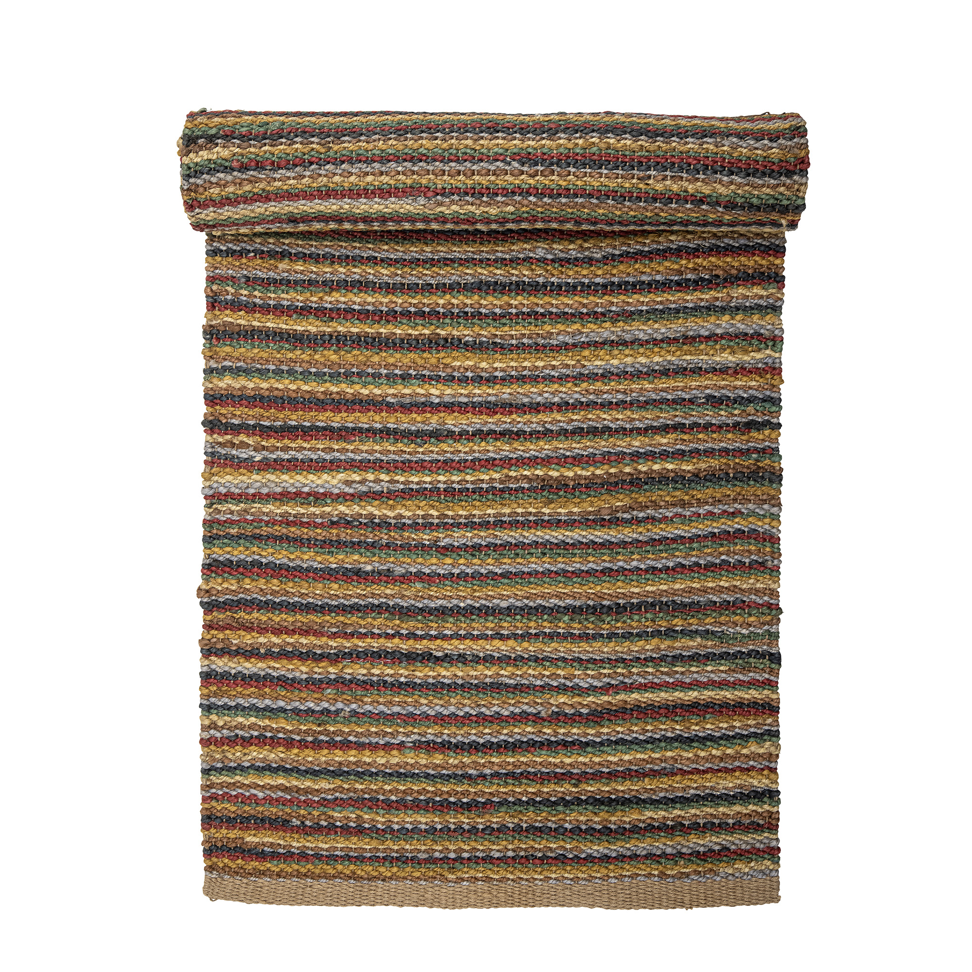 BLOOMINGVILLE MINI Hnědý koberec Miu z juty 245x75cm
