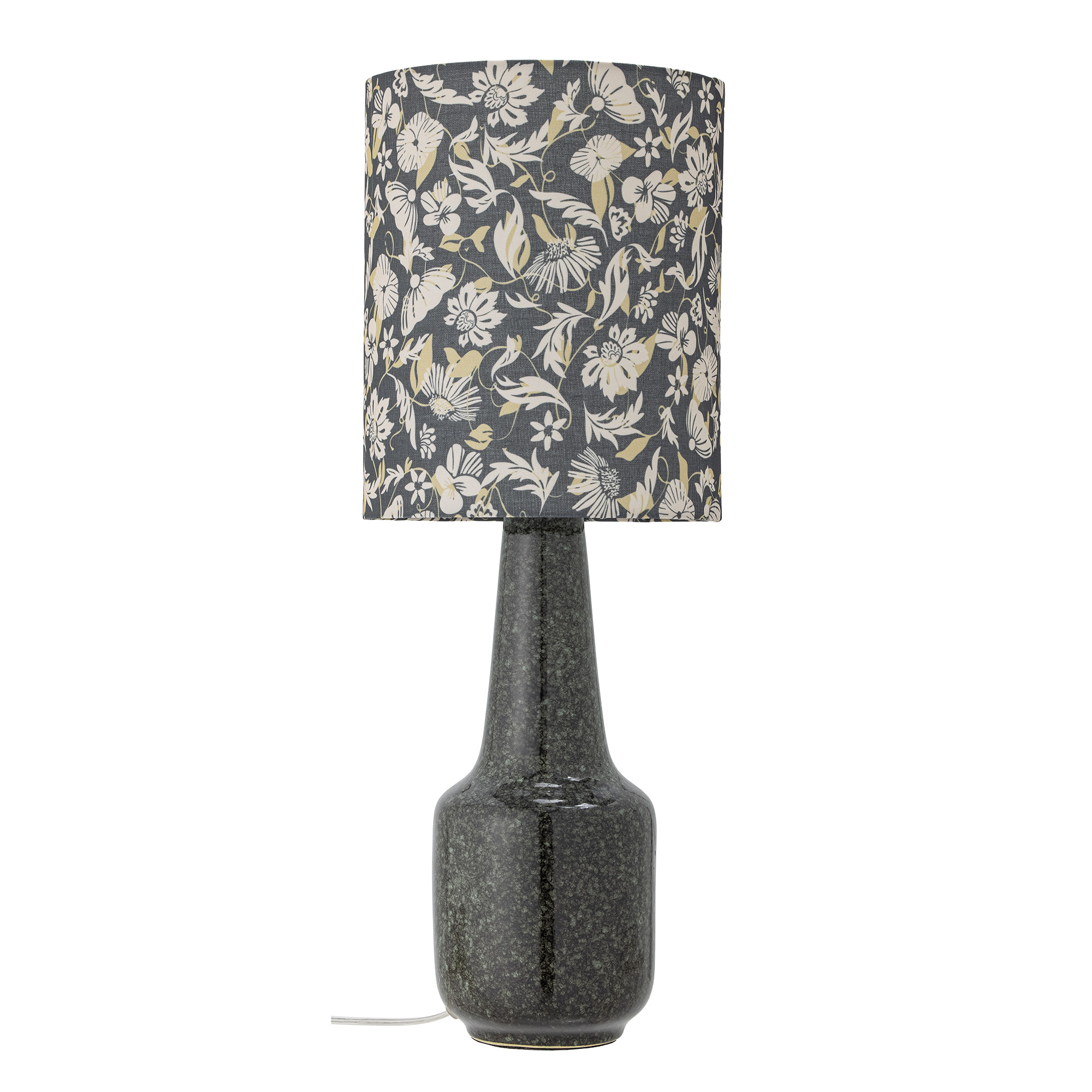 BLOOMINGVILLE Stolní lampa Olefine zelená z kameniny