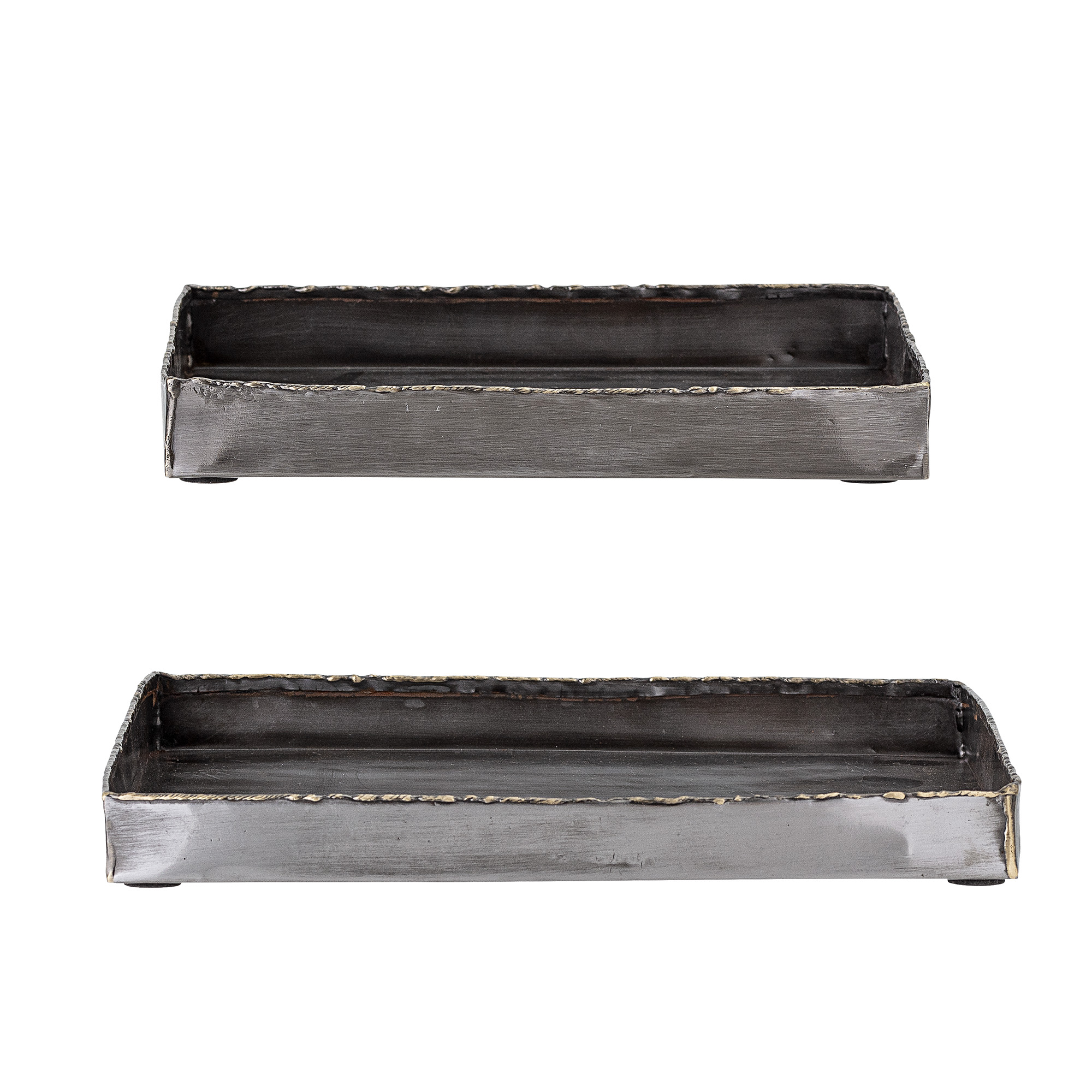 BLOOMINGVILLE Podnos Cody, černý, kovový